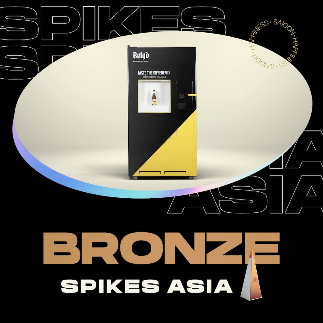 FOR THE 2ND YEAR IN A ROW: HAPPINESS SAIGON WINS AT SPIKES ASIA (2023)